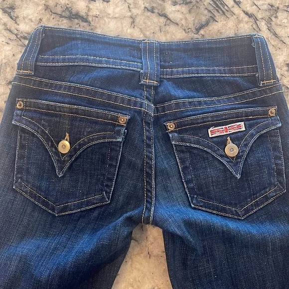 Hudson Jeans Sz 24 Women Mid-Rise Baby Bootcut Jean - Picture 3 of 4